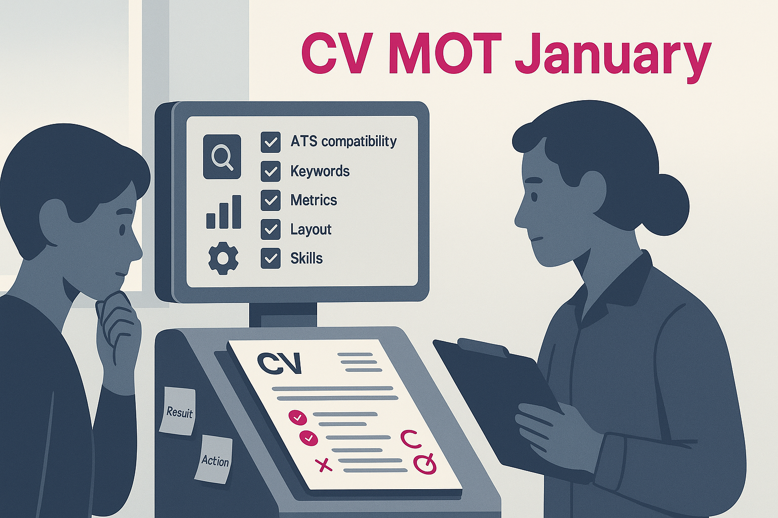 CV MOT January: A Ruthless Checklist To Get Interviews Fast