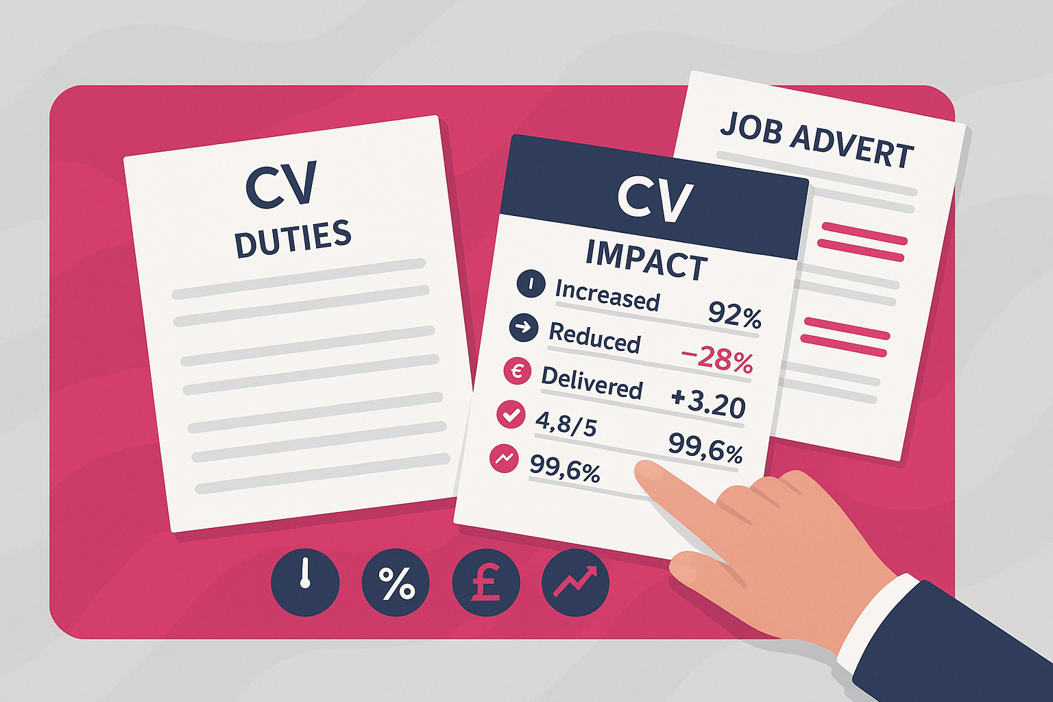 Write Impact Statements Not Duties on Your CV to Get Hired