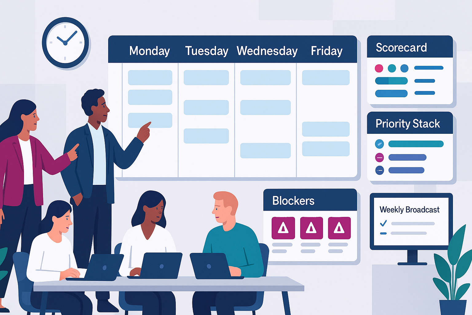 Build a Weekly Leadership Rhythm That Works Week After Week