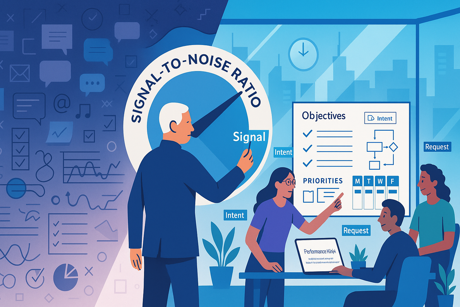 Raise the Leadership Signal-to-Noise Ratio [Leader's Guide]